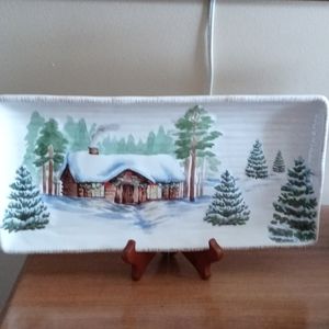 Winter cabin plater